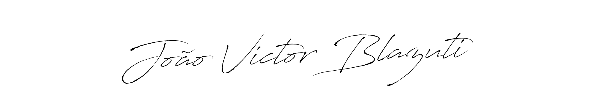 Design your own signature with our free online signature maker. With this signature software, you can create a handwritten (Antro_Vectra) signature for name João Victor Blazuti. João Victor Blazuti signature style 6 images and pictures png