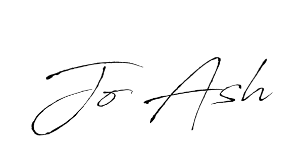 The best way (Antro_Vectra) to make a short signature is to pick only two or three words in your name. The name Jo Ash include a total of six letters. For converting this name. Jo Ash signature style 6 images and pictures png