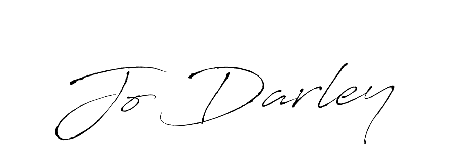 You should practise on your own different ways (Antro_Vectra) to write your name (Jo Darley) in signature. don't let someone else do it for you. Jo Darley signature style 6 images and pictures png