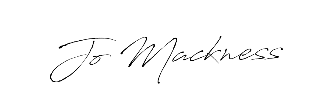 Use a signature maker to create a handwritten signature online. With this signature software, you can design (Antro_Vectra) your own signature for name Jo Mackness. Jo Mackness signature style 6 images and pictures png