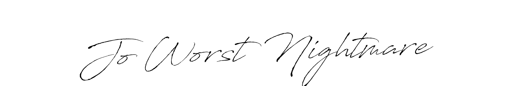 Once you've used our free online signature maker to create your best signature Antro_Vectra style, it's time to enjoy all of the benefits that Jo Worst Nightmare name signing documents. Jo Worst Nightmare signature style 6 images and pictures png