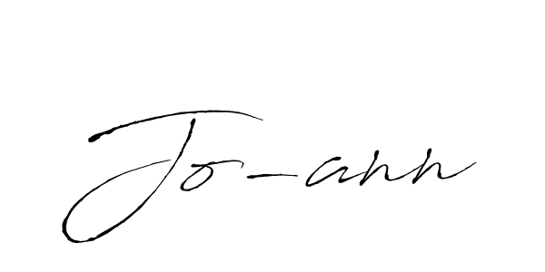 Design your own signature with our free online signature maker. With this signature software, you can create a handwritten (Antro_Vectra) signature for name Jo-ann. Jo-ann signature style 6 images and pictures png