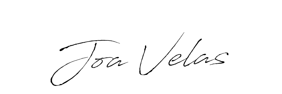 How to make Joa Velas name signature. Use Antro_Vectra style for creating short signs online. This is the latest handwritten sign. Joa Velas signature style 6 images and pictures png