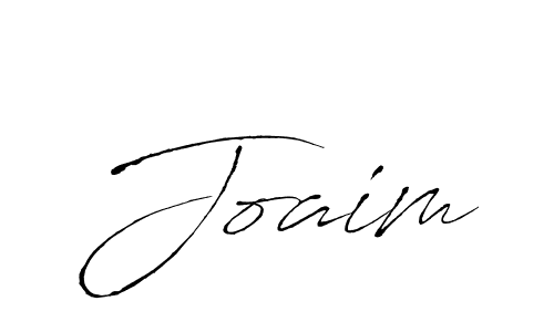 Make a beautiful signature design for name Joaim. With this signature (Antro_Vectra) style, you can create a handwritten signature for free. Joaim signature style 6 images and pictures png