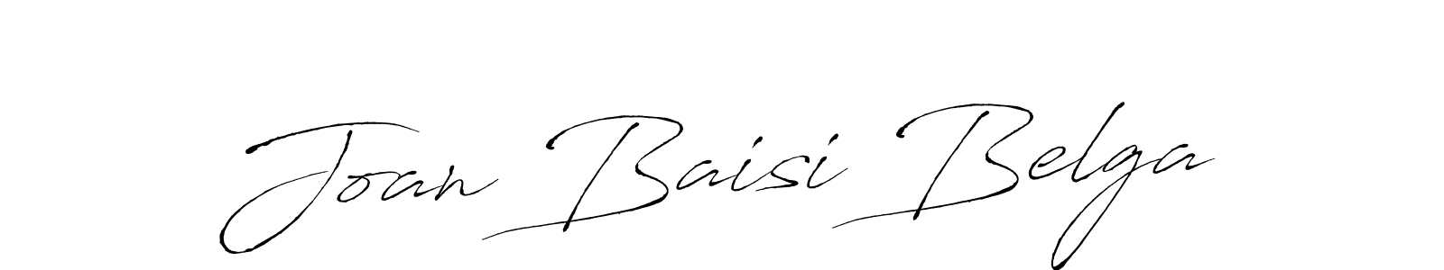 How to make Joan Baisi Belga name signature. Use Antro_Vectra style for creating short signs online. This is the latest handwritten sign. Joan Baisi Belga signature style 6 images and pictures png