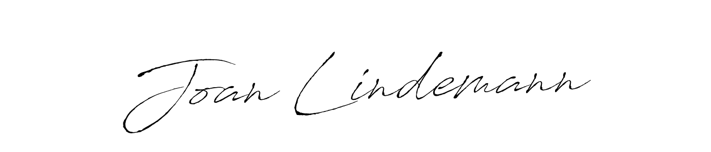 Make a beautiful signature design for name Joan Lindemann. With this signature (Antro_Vectra) style, you can create a handwritten signature for free. Joan Lindemann signature style 6 images and pictures png