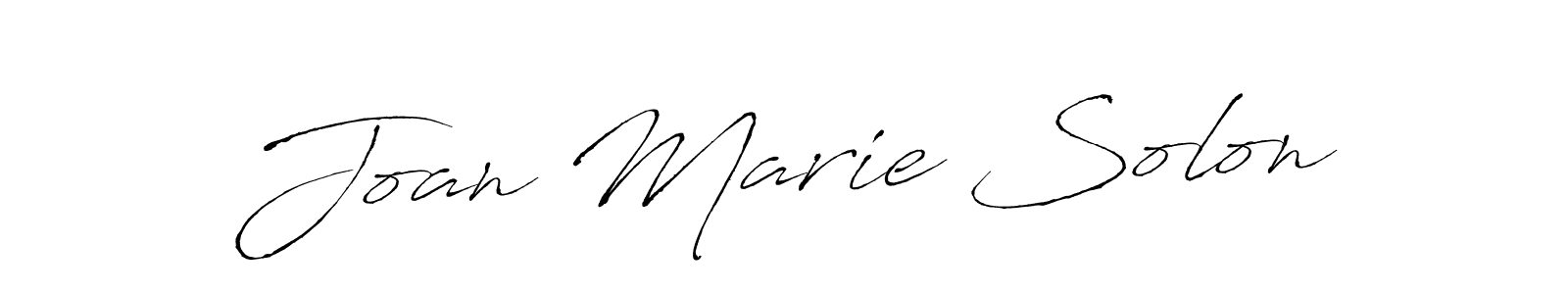 Make a beautiful signature design for name Joan Marie Solon. Use this online signature maker to create a handwritten signature for free. Joan Marie Solon signature style 6 images and pictures png