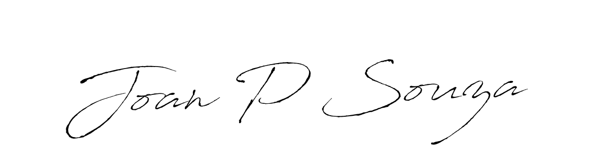 Make a beautiful signature design for name Joan P Souza. Use this online signature maker to create a handwritten signature for free. Joan P Souza signature style 6 images and pictures png