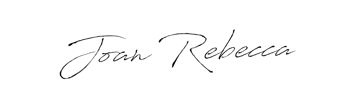 Create a beautiful signature design for name Joan Rebecca. With this signature (Antro_Vectra) fonts, you can make a handwritten signature for free. Joan Rebecca signature style 6 images and pictures png