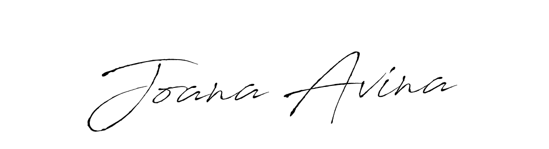 Joana Avina stylish signature style. Best Handwritten Sign (Antro_Vectra) for my name. Handwritten Signature Collection Ideas for my name Joana Avina. Joana Avina signature style 6 images and pictures png