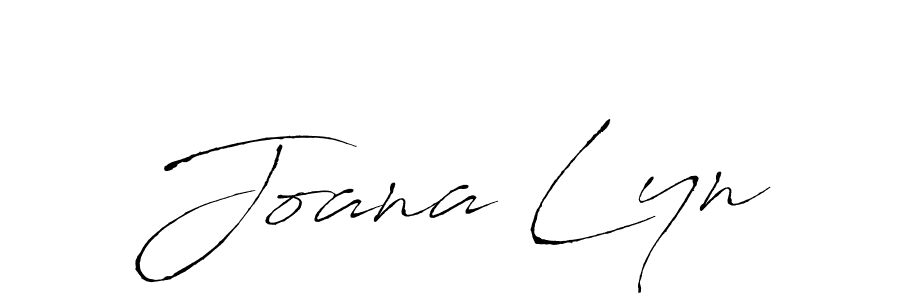Joana Lyn stylish signature style. Best Handwritten Sign (Antro_Vectra) for my name. Handwritten Signature Collection Ideas for my name Joana Lyn. Joana Lyn signature style 6 images and pictures png