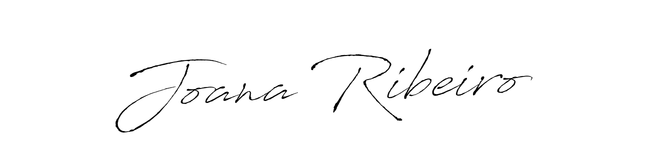 Joana Ribeiro stylish signature style. Best Handwritten Sign (Antro_Vectra) for my name. Handwritten Signature Collection Ideas for my name Joana Ribeiro. Joana Ribeiro signature style 6 images and pictures png