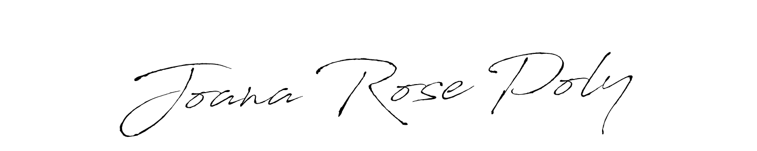 Similarly Antro_Vectra is the best handwritten signature design. Signature creator online .You can use it as an online autograph creator for name Joana Rose Poly. Joana Rose Poly signature style 6 images and pictures png