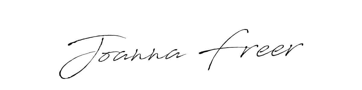 Design your own signature with our free online signature maker. With this signature software, you can create a handwritten (Antro_Vectra) signature for name Joanna Freer. Joanna Freer signature style 6 images and pictures png