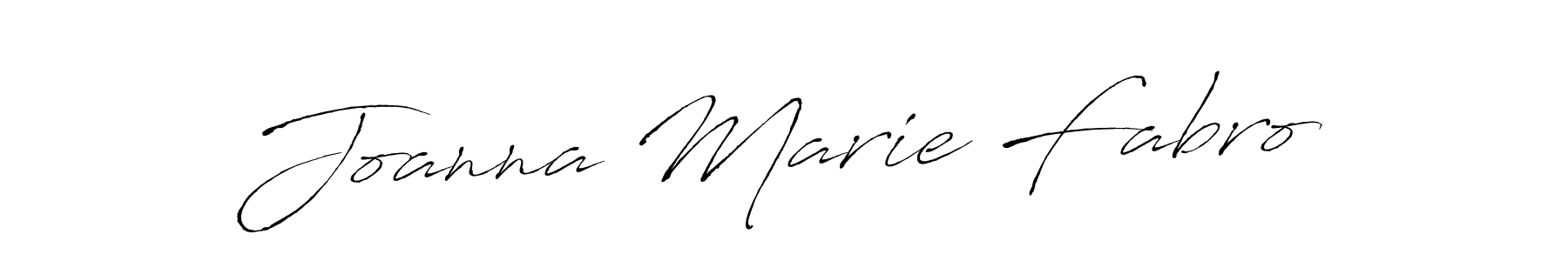 Create a beautiful signature design for name Joanna Marie Fabro. With this signature (Antro_Vectra) fonts, you can make a handwritten signature for free. Joanna Marie Fabro signature style 6 images and pictures png