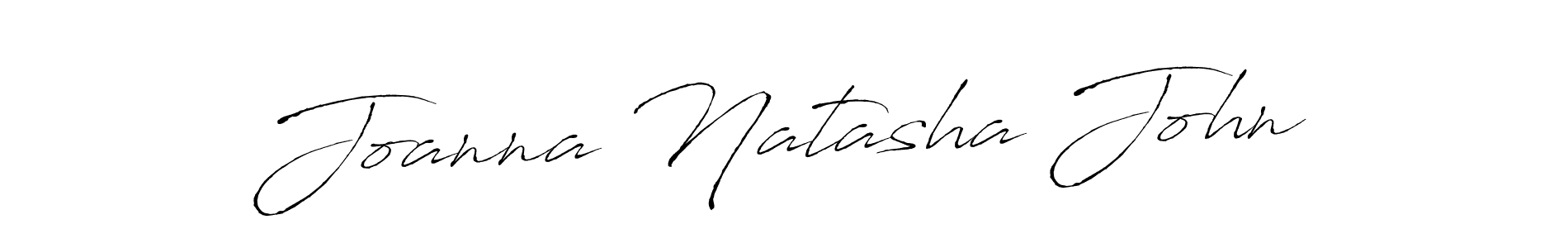 Create a beautiful signature design for name Joanna Natasha John. With this signature (Antro_Vectra) fonts, you can make a handwritten signature for free. Joanna Natasha John signature style 6 images and pictures png