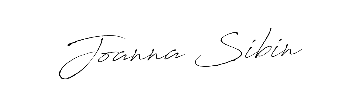 Create a beautiful signature design for name Joanna Sibin. With this signature (Antro_Vectra) fonts, you can make a handwritten signature for free. Joanna Sibin signature style 6 images and pictures png