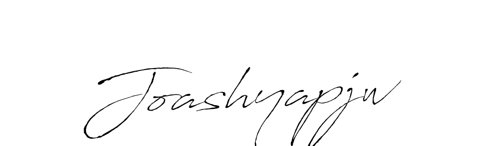 Make a beautiful signature design for name Joashyapjw. With this signature (Antro_Vectra) style, you can create a handwritten signature for free. Joashyapjw signature style 6 images and pictures png