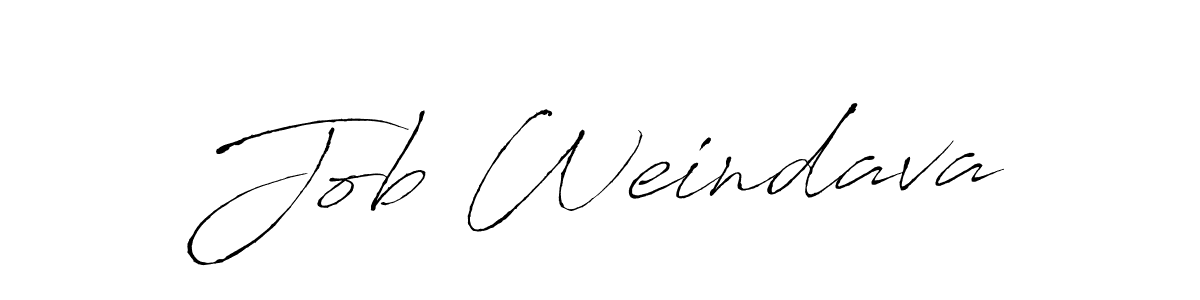 Make a beautiful signature design for name Job Weindava. With this signature (Antro_Vectra) style, you can create a handwritten signature for free. Job Weindava signature style 6 images and pictures png