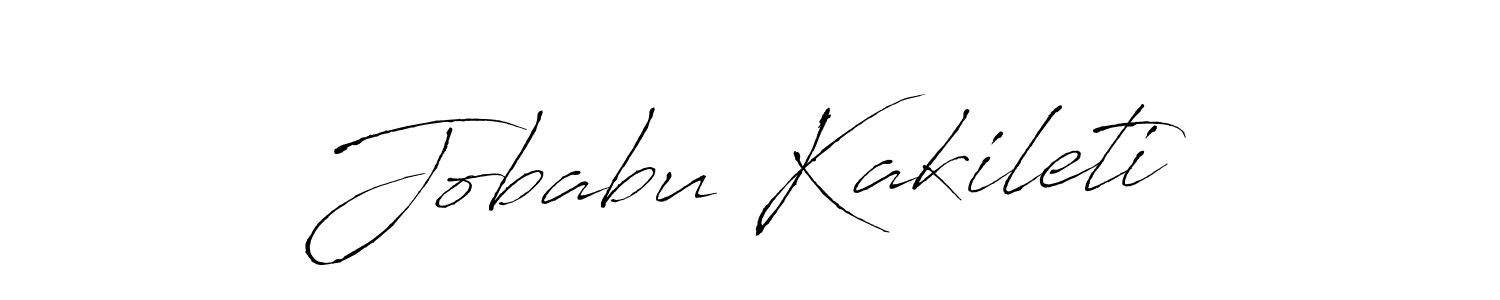 You should practise on your own different ways (Antro_Vectra) to write your name (Jobabu Kakileti) in signature. don't let someone else do it for you. Jobabu Kakileti signature style 6 images and pictures png