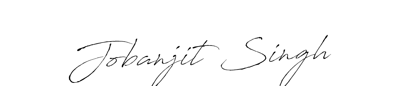 Jobanjit Singh stylish signature style. Best Handwritten Sign (Antro_Vectra) for my name. Handwritten Signature Collection Ideas for my name Jobanjit Singh. Jobanjit Singh signature style 6 images and pictures png