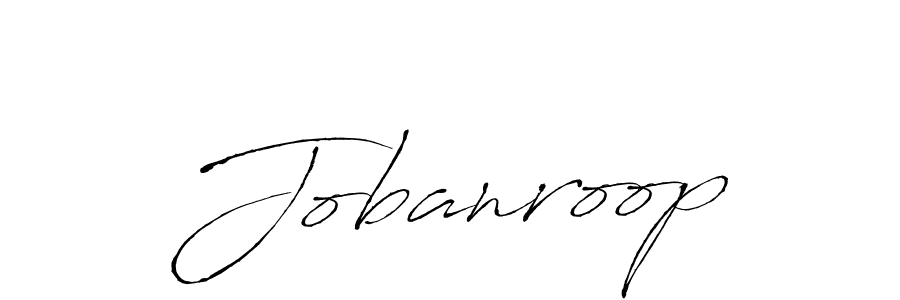 Make a beautiful signature design for name Jobanroop. With this signature (Antro_Vectra) style, you can create a handwritten signature for free. Jobanroop signature style 6 images and pictures png