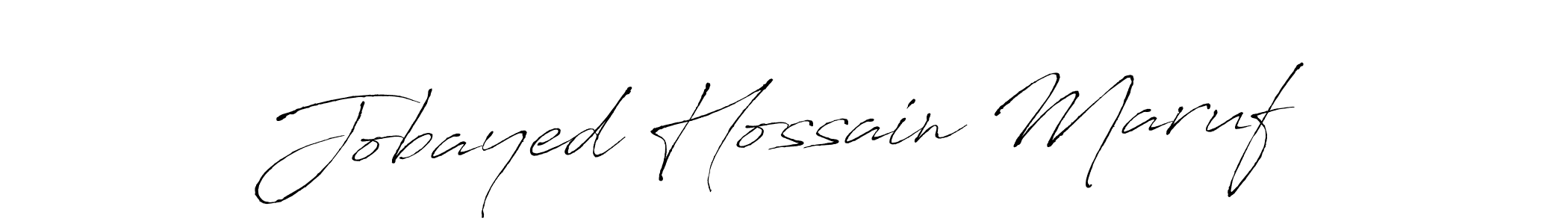 You can use this online signature creator to create a handwritten signature for the name Jobayed Hossain Maruf. This is the best online autograph maker. Jobayed Hossain Maruf signature style 6 images and pictures png