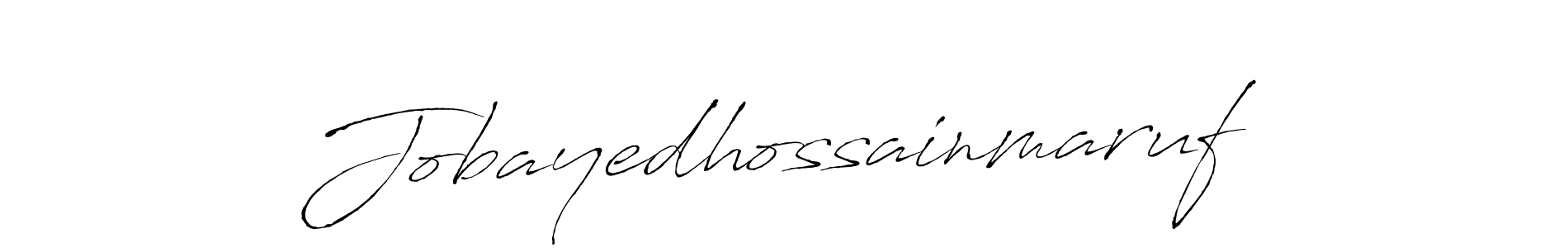 You should practise on your own different ways (Antro_Vectra) to write your name (Jobayedhossainmaruf) in signature. don't let someone else do it for you. Jobayedhossainmaruf signature style 6 images and pictures png