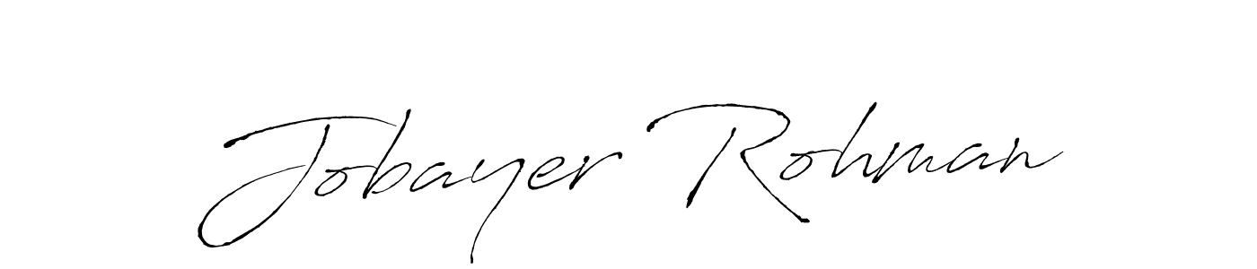 How to make Jobayer Rohman signature? Antro_Vectra is a professional autograph style. Create handwritten signature for Jobayer Rohman name. Jobayer Rohman signature style 6 images and pictures png