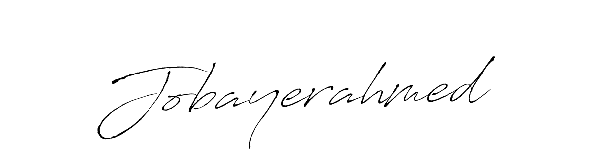 Design your own signature with our free online signature maker. With this signature software, you can create a handwritten (Antro_Vectra) signature for name Jobayerahmed. Jobayerahmed signature style 6 images and pictures png