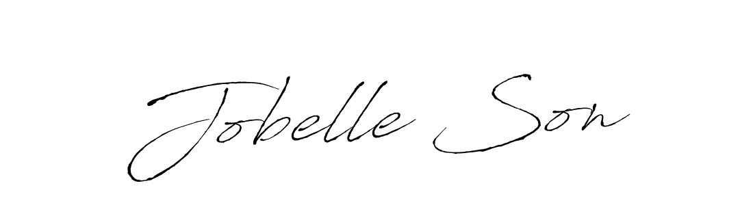 Similarly Antro_Vectra is the best handwritten signature design. Signature creator online .You can use it as an online autograph creator for name Jobelle Son. Jobelle Son signature style 6 images and pictures png