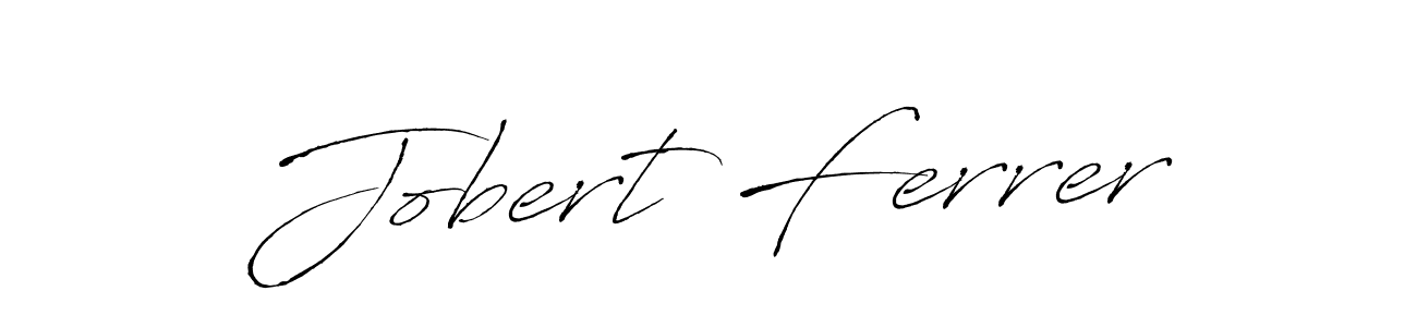 How to Draw Jobert Ferrer signature style? Antro_Vectra is a latest design signature styles for name Jobert Ferrer. Jobert Ferrer signature style 6 images and pictures png