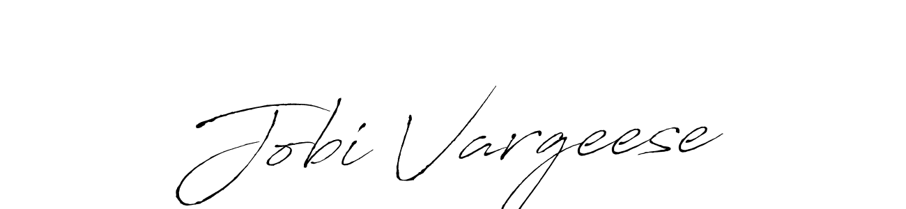 Also we have Jobi Vargeese name is the best signature style. Create professional handwritten signature collection using Antro_Vectra autograph style. Jobi Vargeese signature style 6 images and pictures png