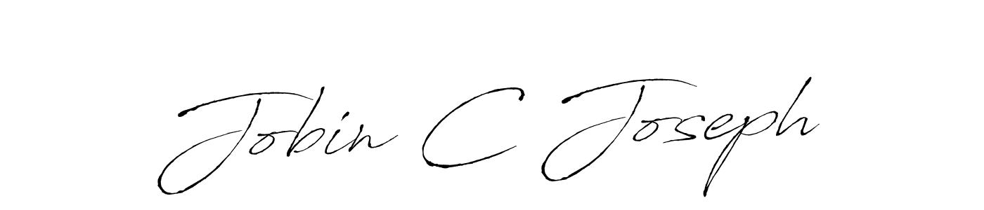 The best way (Antro_Vectra) to make a short signature is to pick only two or three words in your name. The name Jobin C Joseph include a total of six letters. For converting this name. Jobin C Joseph signature style 6 images and pictures png