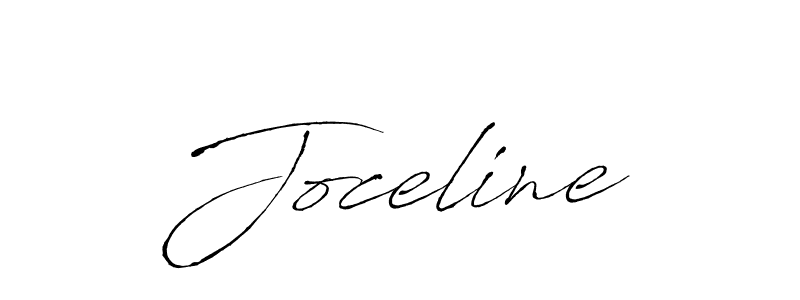 Create a beautiful signature design for name Joceline. With this signature (Antro_Vectra) fonts, you can make a handwritten signature for free. Joceline signature style 6 images and pictures png