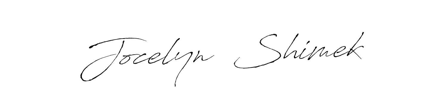 You should practise on your own different ways (Antro_Vectra) to write your name (Jocelyn  Shimek) in signature. don't let someone else do it for you. Jocelyn  Shimek signature style 6 images and pictures png