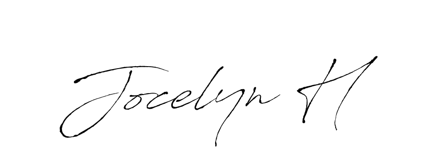 How to Draw Jocelyn H signature style? Antro_Vectra is a latest design signature styles for name Jocelyn H. Jocelyn H signature style 6 images and pictures png