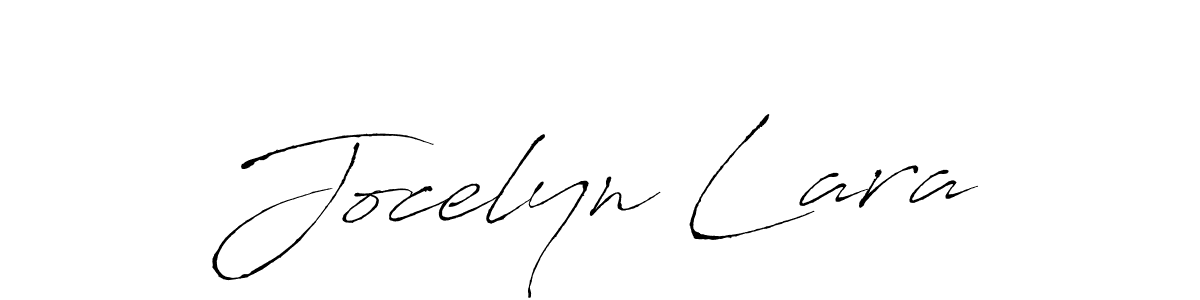 Create a beautiful signature design for name Jocelyn Lara. With this signature (Antro_Vectra) fonts, you can make a handwritten signature for free. Jocelyn Lara signature style 6 images and pictures png
