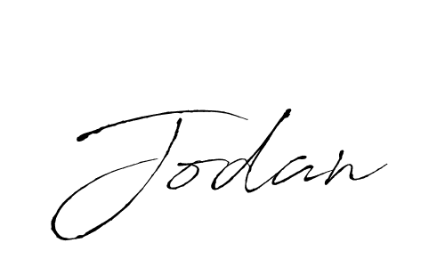Make a beautiful signature design for name Jodan. With this signature (Antro_Vectra) style, you can create a handwritten signature for free. Jodan signature style 6 images and pictures png