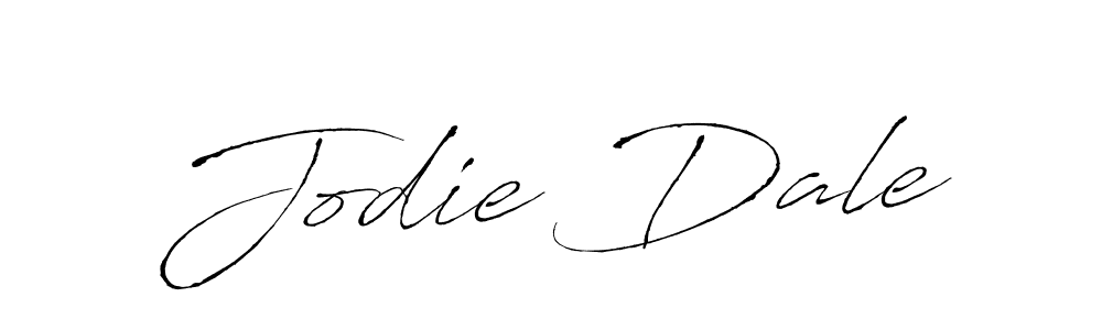 Create a beautiful signature design for name Jodie Dale. With this signature (Antro_Vectra) fonts, you can make a handwritten signature for free. Jodie Dale signature style 6 images and pictures png