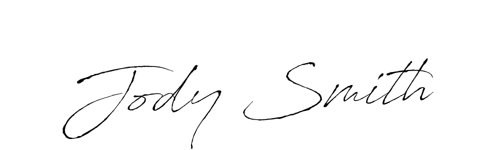 Jody Smith stylish signature style. Best Handwritten Sign (Antro_Vectra) for my name. Handwritten Signature Collection Ideas for my name Jody Smith. Jody Smith signature style 6 images and pictures png