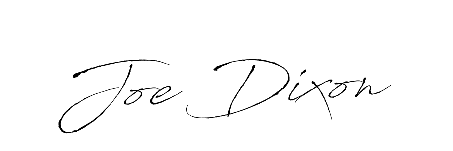 Joe Dixon stylish signature style. Best Handwritten Sign (Antro_Vectra) for my name. Handwritten Signature Collection Ideas for my name Joe Dixon. Joe Dixon signature style 6 images and pictures png