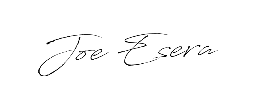 Joe Esera stylish signature style. Best Handwritten Sign (Antro_Vectra) for my name. Handwritten Signature Collection Ideas for my name Joe Esera. Joe Esera signature style 6 images and pictures png