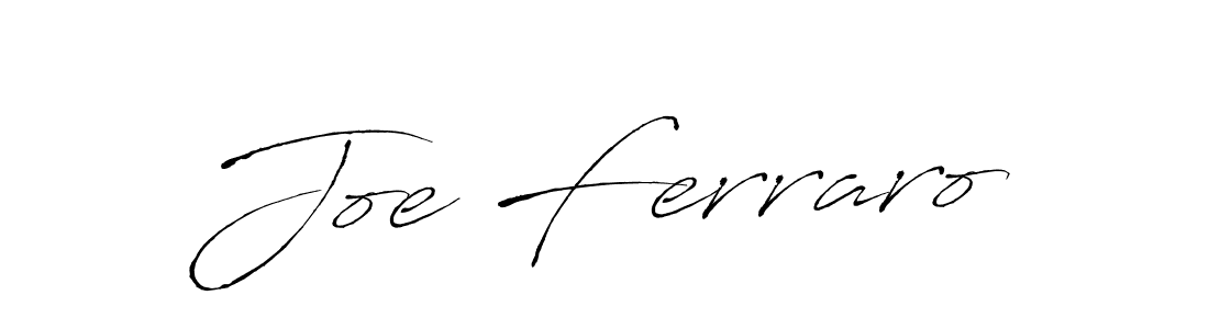 Also we have Joe Ferraro name is the best signature style. Create professional handwritten signature collection using Antro_Vectra autograph style. Joe Ferraro signature style 6 images and pictures png