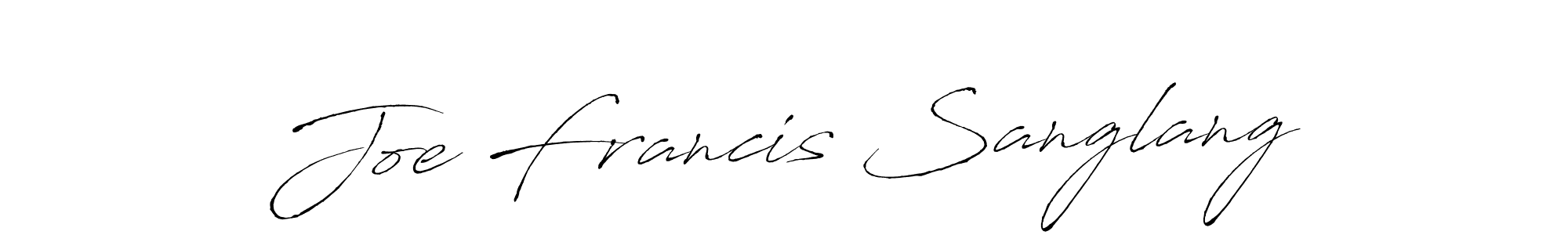 Once you've used our free online signature maker to create your best signature Antro_Vectra style, it's time to enjoy all of the benefits that Joe Francis Sanglang name signing documents. Joe Francis Sanglang signature style 6 images and pictures png