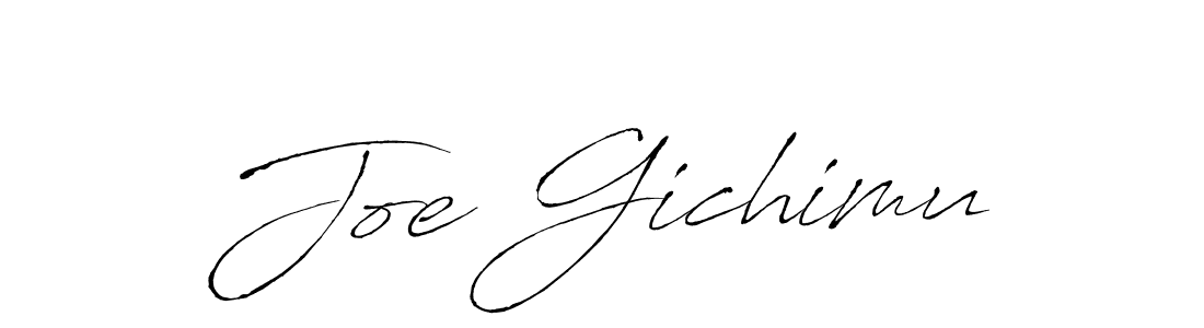 You should practise on your own different ways (Antro_Vectra) to write your name (Joe Gichimu) in signature. don't let someone else do it for you. Joe Gichimu signature style 6 images and pictures png