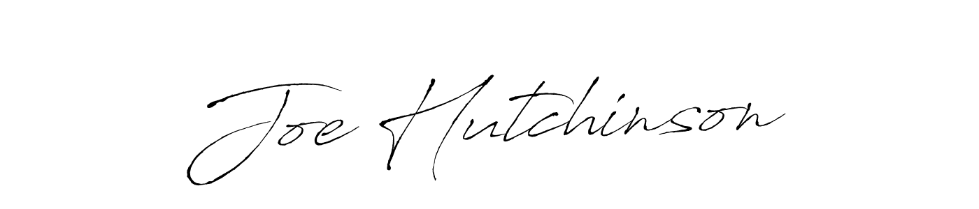 Design your own signature with our free online signature maker. With this signature software, you can create a handwritten (Antro_Vectra) signature for name Joe Hutchinson. Joe Hutchinson signature style 6 images and pictures png