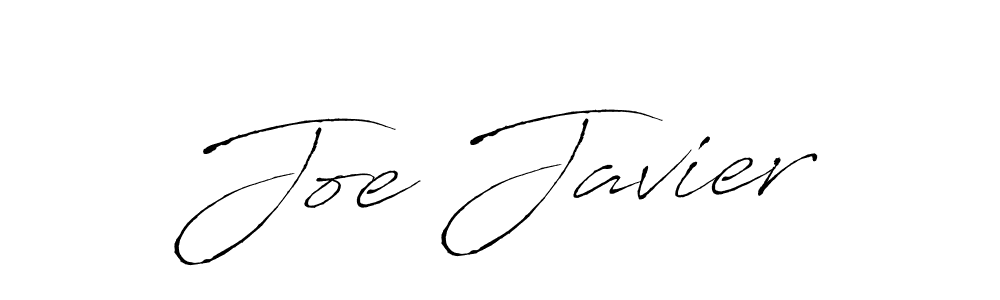 Make a beautiful signature design for name Joe Javier. With this signature (Antro_Vectra) style, you can create a handwritten signature for free. Joe Javier signature style 6 images and pictures png