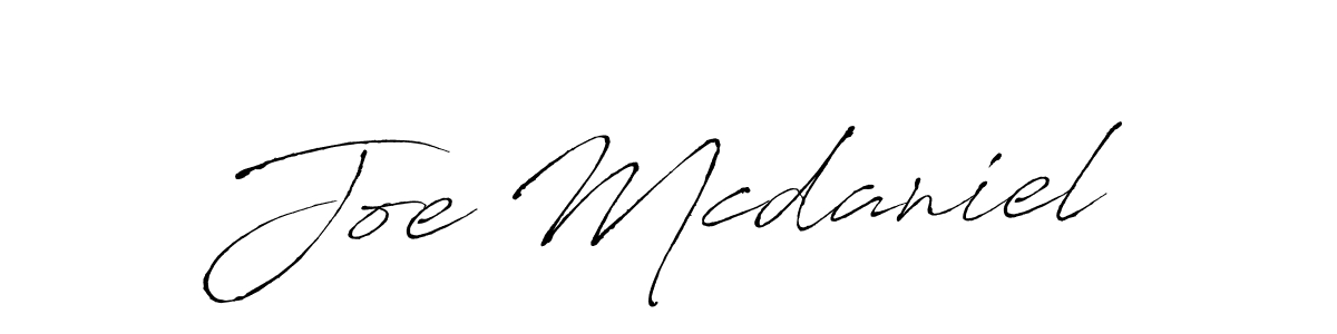 Make a beautiful signature design for name Joe Mcdaniel. With this signature (Antro_Vectra) style, you can create a handwritten signature for free. Joe Mcdaniel signature style 6 images and pictures png