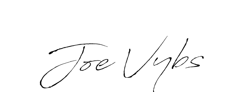 Make a beautiful signature design for name Joe Vybs. With this signature (Antro_Vectra) style, you can create a handwritten signature for free. Joe Vybs signature style 6 images and pictures png